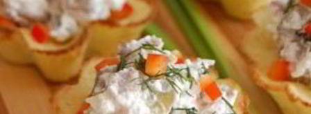 тарталетки с селедкой. Шаг 8