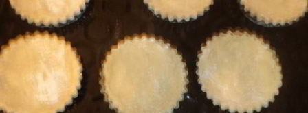 тарталетки с творожной начинкой и малиной. Шаг 2