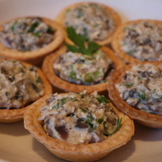 Рецепт вегетарианских тарталеток