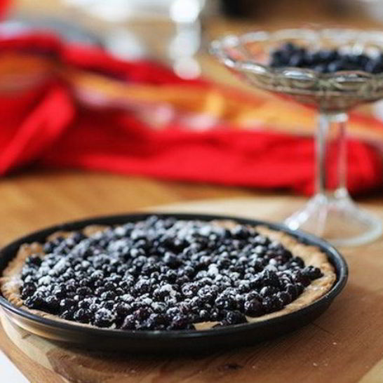 Рецепт черничного тарта