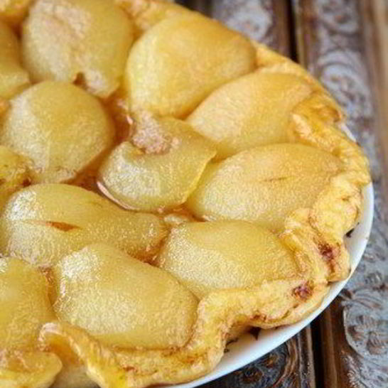 Рецепт грушевого тарта татен со слоеным тестом