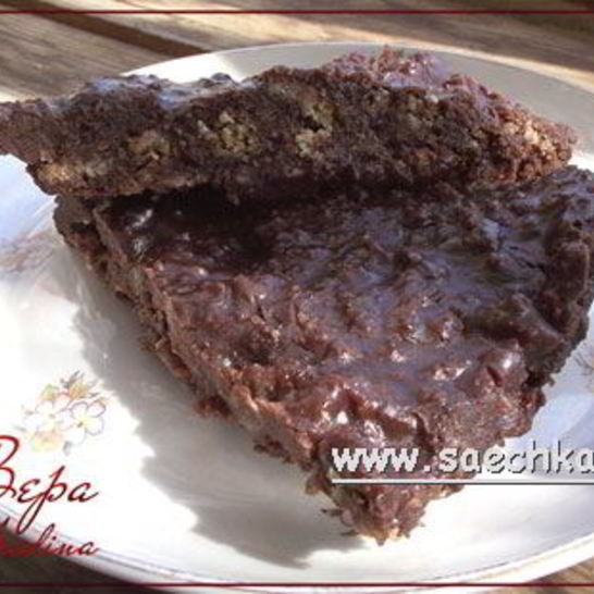 Рецепт хрустящего шоколадного тарта