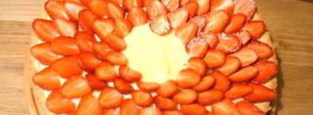 клубничный тарт с заварным кремом. Шаг 6