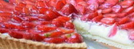 клубничный тарт с заварным кремом. Шаг 9