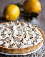 Лимонный тарт с меренгой