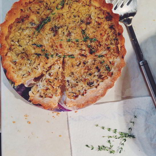 Рецепт лукового тарта