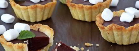 мини-тарты с шоколадом. Шаг 29