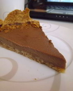 Нежный шоколадный тарт