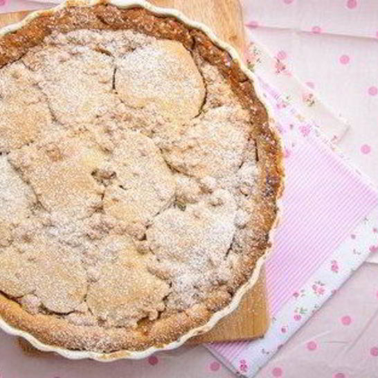 Рецепт норвежского миндального тарта с кардамоном