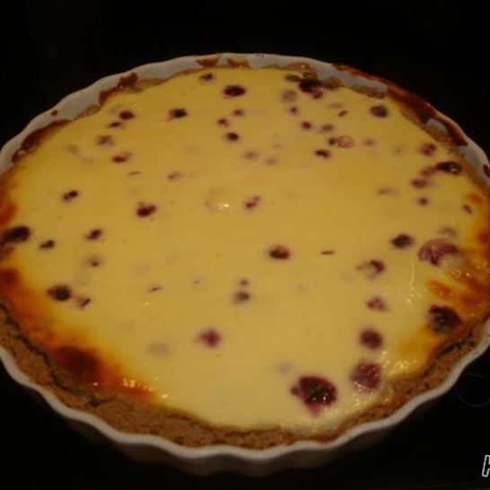 Рецепт ржаного тарта с черной смородиной