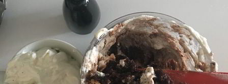 шоколадно-арахисовый тарт мужская страсть. Шаг 12