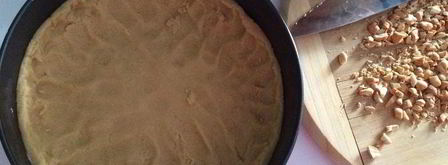 шоколадно-арахисовый тарт мужская страсть. Шаг 4