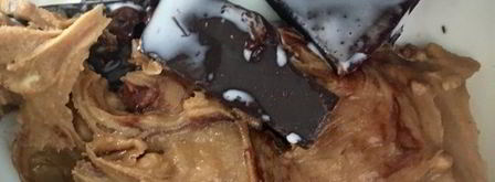 шоколадно-арахисовый тарт мужская страсть. Шаг 7