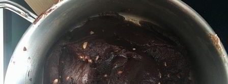 шоколадно-арахисовый тарт мужская страсть. Шаг 10