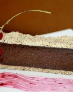 Шоколадно-бергамотовый тарт