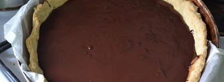 шоколадно-карамельный тарт. Шаг 9