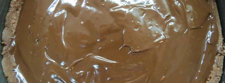 шоколадно-каштановый тарт. Шаг 19