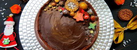 шоколадно-каштановый тарт. Шаг 20