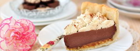 шоколадный тарт с карамелью и соленым арахисом. Шаг 8