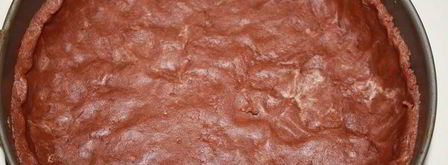 шоколадный тарт с вишней. Шаг 2