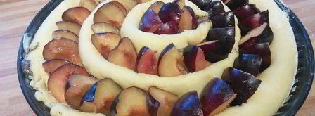 сливовый тарт с маковой начинкой. Шаг 13