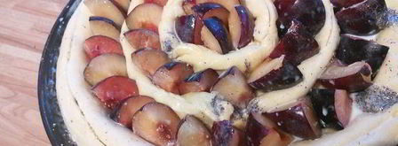 сливовый тарт с маковой начинкой. Шаг 14