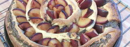 сливовый тарт с маковой начинкой. Шаг 15