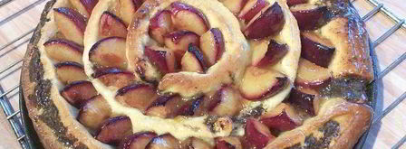 сливовый тарт с маковой начинкой. Шаг 16