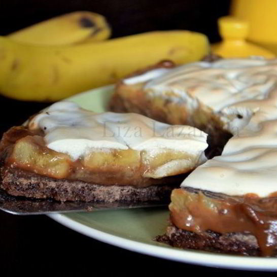 Рецепт тарта баноффи с меренгой