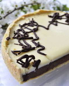 Тарт Два шоколада