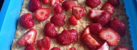 тарт клубника и кокос. Шаг 9