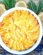 Тарт с айвой и рикоттой