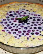 Тарт с голубикой