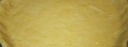 тарт с карамелизированными фруктами и творожным пудингом. Шаг 2