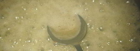 тарт с карамелизированными фруктами и творожным пудингом. Шаг 14