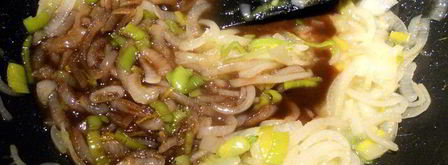 тарт с карамелизованным луком и рикоттой. Шаг 4