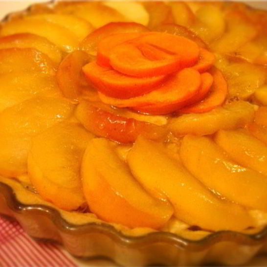 Рецепт тарта с карамелизованными яблоками