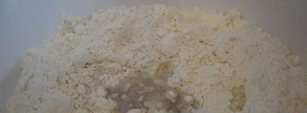 тарт с креветками и луком-пореем. Шаг 4