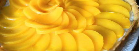 тарт с маскарпоне и персиками. Шаг 8