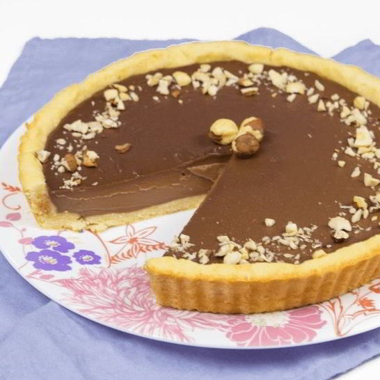 Рецепт тарта с нутеллой