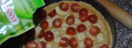 тарт с помидорами и сыром. Шаг 8