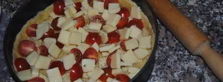 тарт с помидорами и сыром. Шаг 9