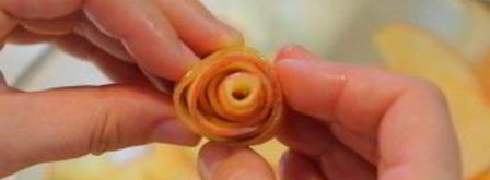 тарт с розами из яблок. Шаг 9