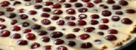 тарт с вишней и белым шоколадом. Шаг 9