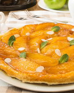 Тарт Татен с яблоками