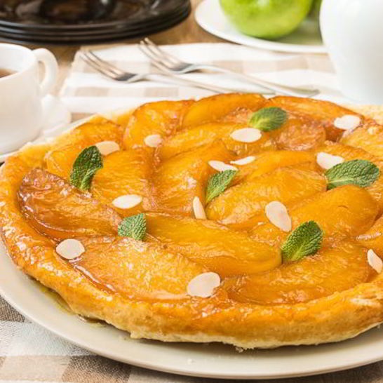 Рецепт тарта татен с яблоками