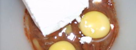 тарт творожный груши в шоколаде. Шаг 2