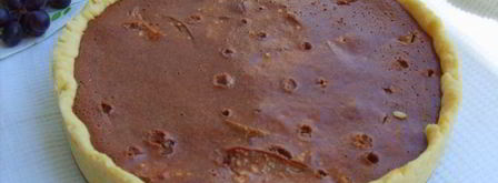 тарт творожный груши в шоколаде. Шаг 7