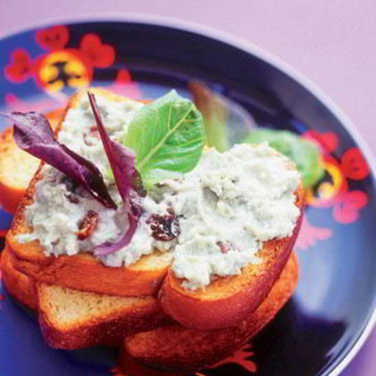 Рецепт тартинок с рокфором