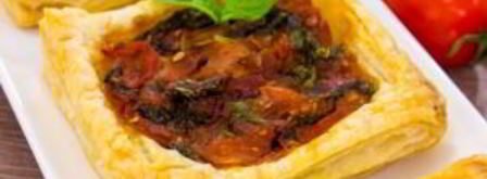 тарты с помидорами и луком. Шаг 11